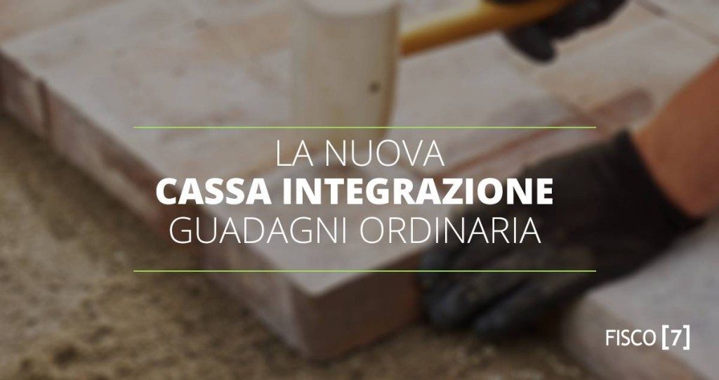 Cassa Integrazione Ordinaria 2015